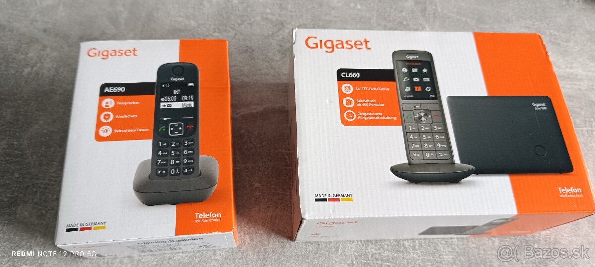 Gigaset AE690, CL660