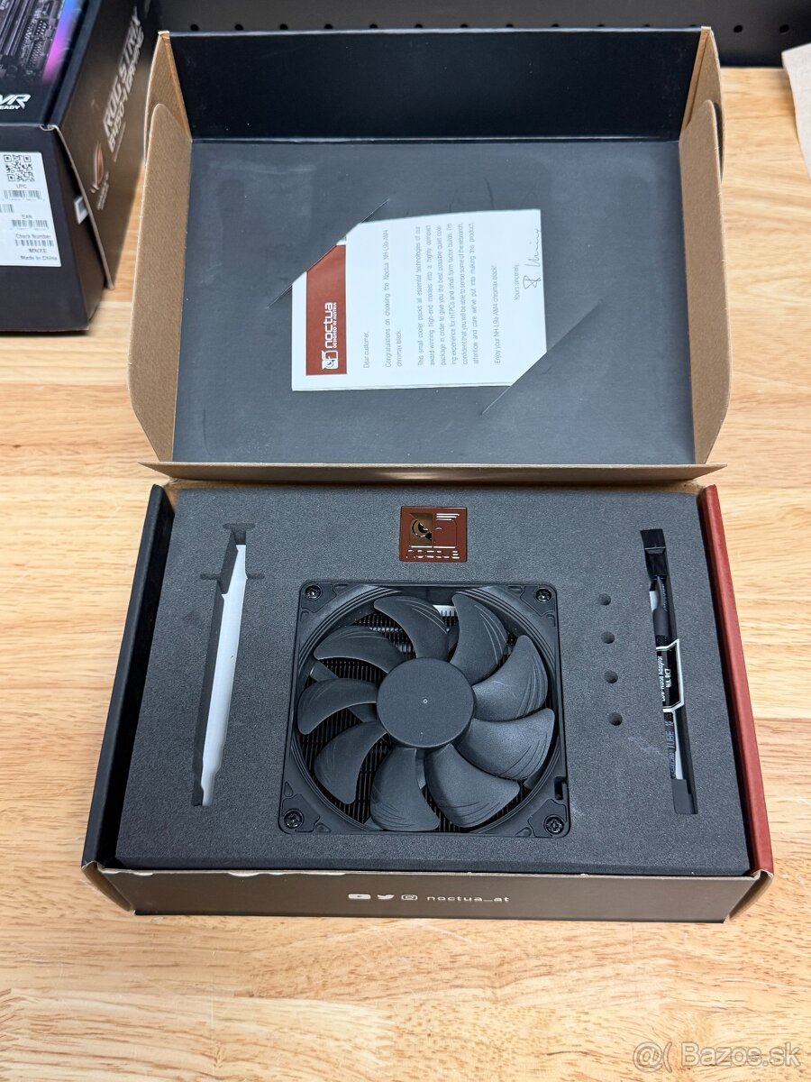 NOCTUA NH-L9a-AM4 low profile čierna (chromax)