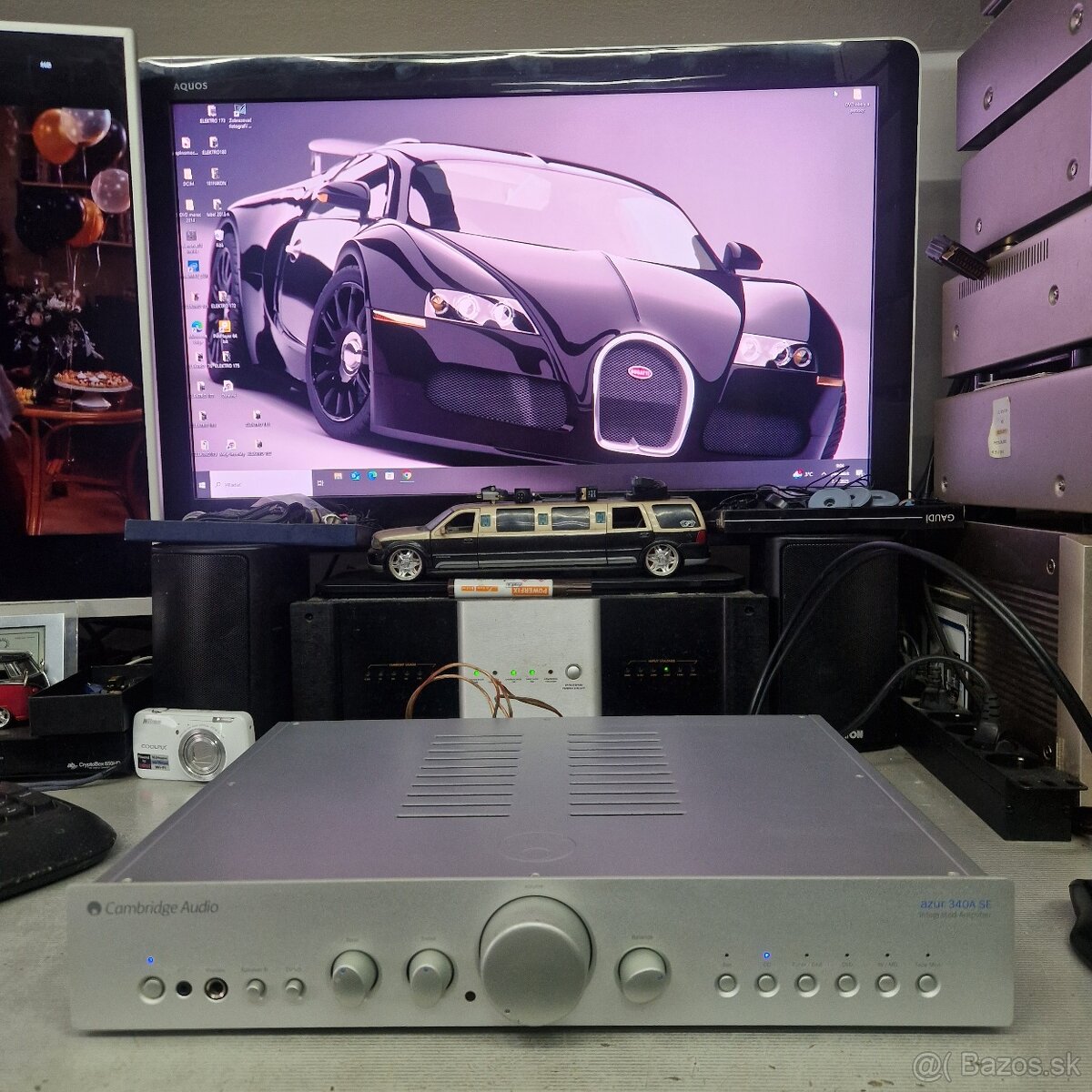 CAMBRIDGE AUDIO Azur 340A SE...integrovaný stereo zosilovač