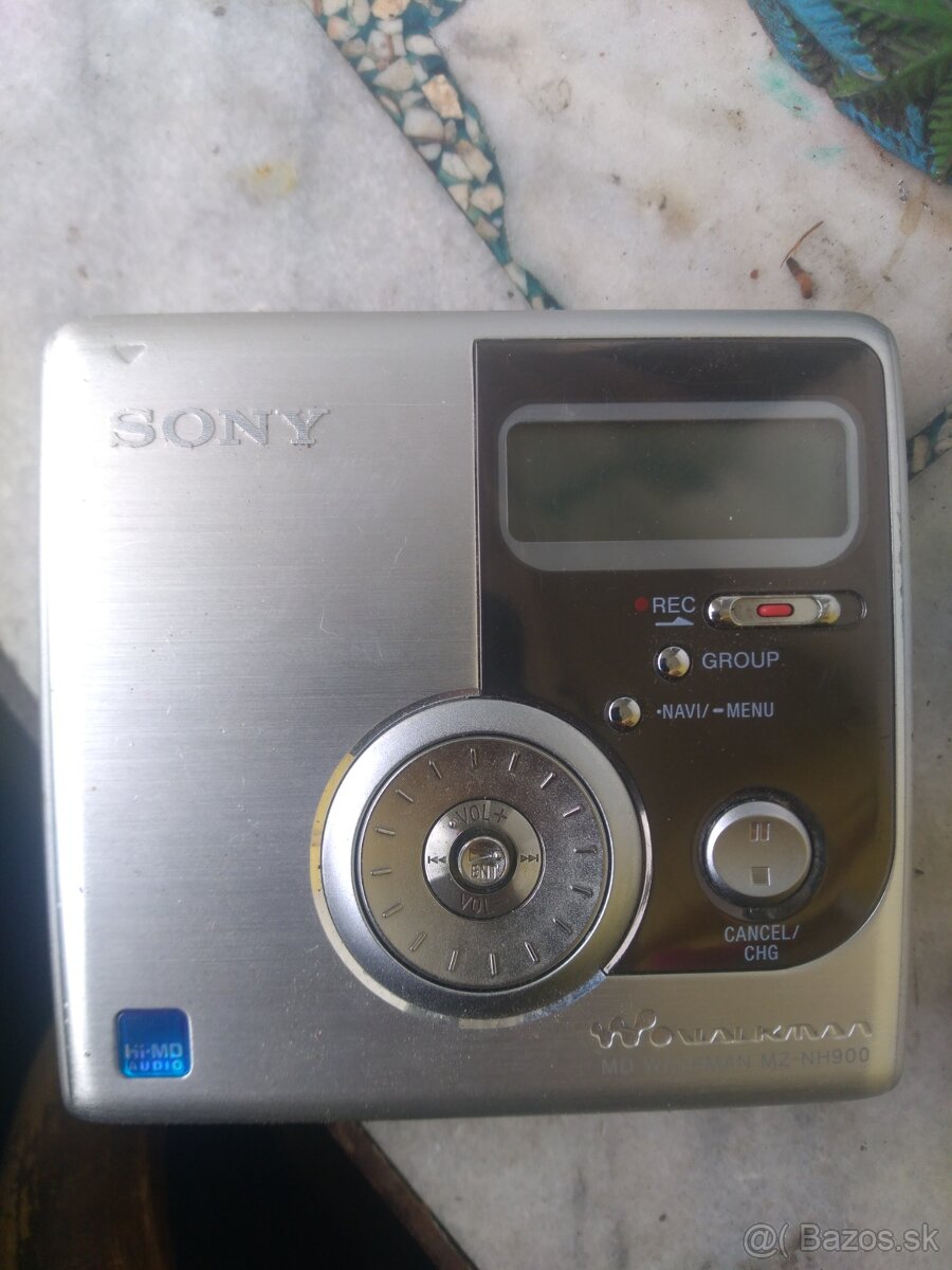 ony mz-nh900 hi-md walkman minidisc recorder
