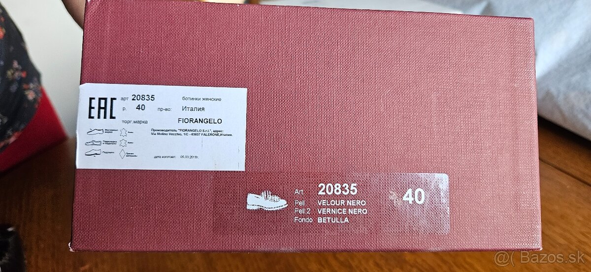 Fiorangelo kozene damske poltopanky