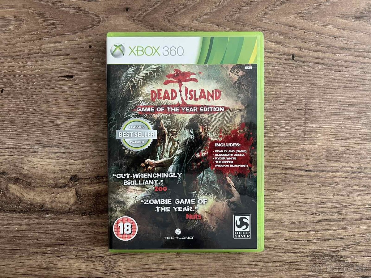 Hra na XBOX 360 - Dead Island GOTY Edition