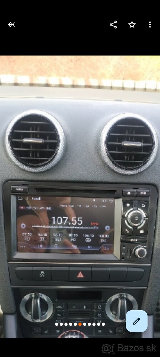 Predám 2din autorádio Audi A38p