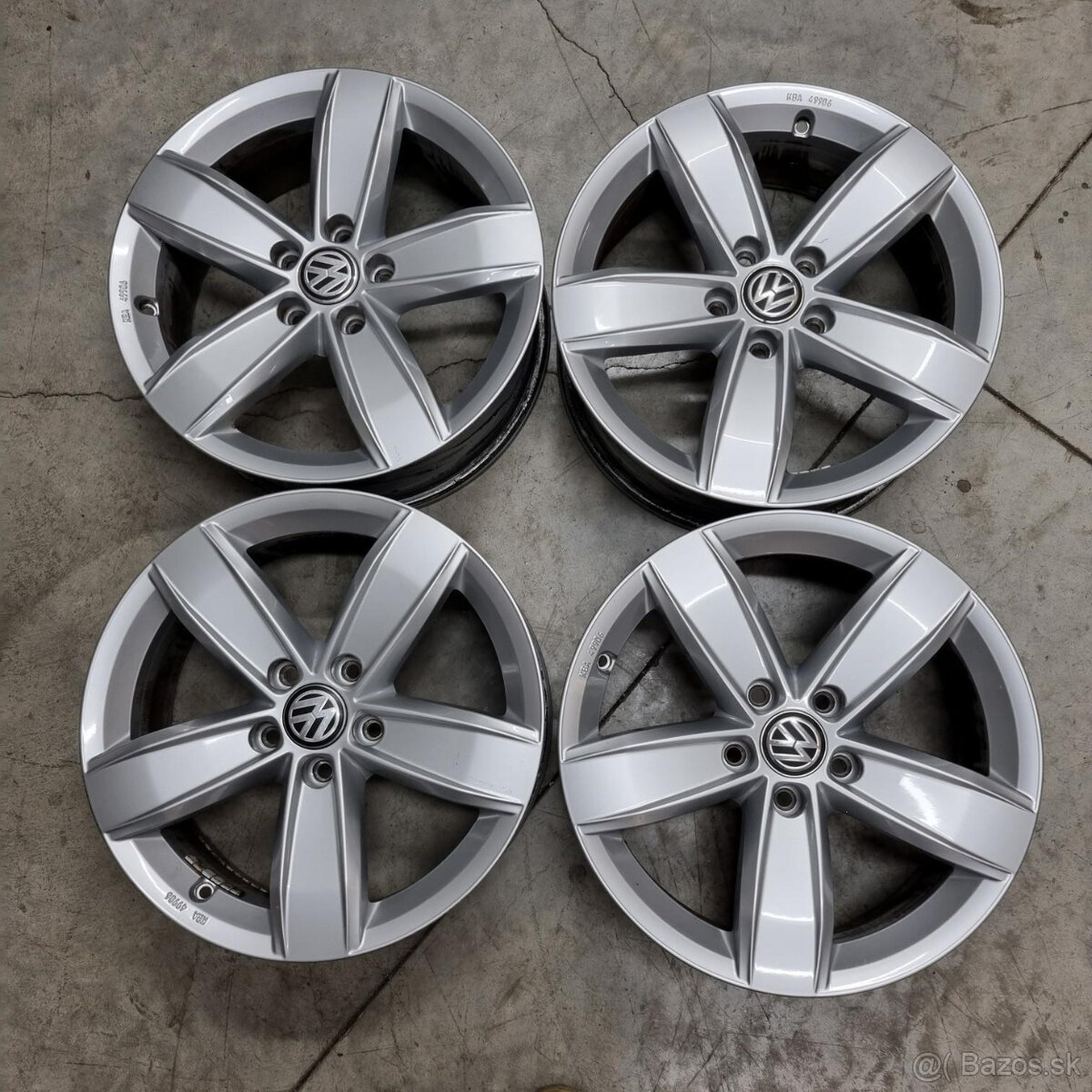 Hliníkové Volkswagen disky 5x112 R17 6,5J ET38