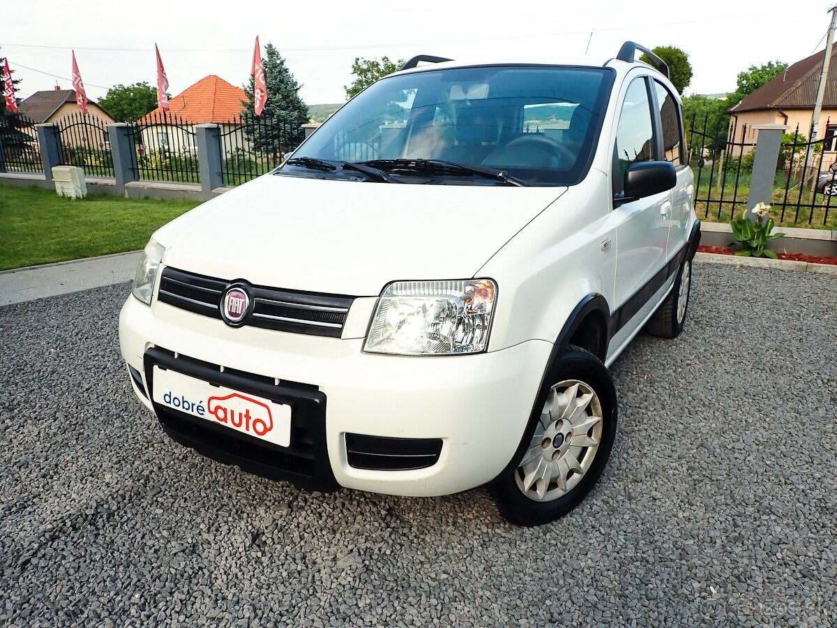 FIAT PANDA 1.2benzin 4x4 -2010 - KLIMA, VYHREV SEDADIEL, STK