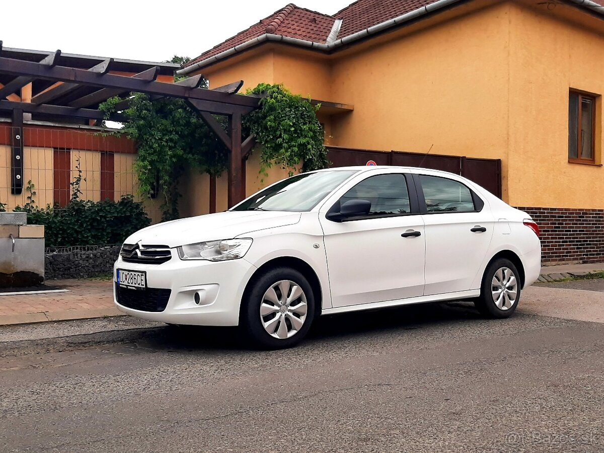 Citroen C-Elysée 1.2 benzín r.v. 2012