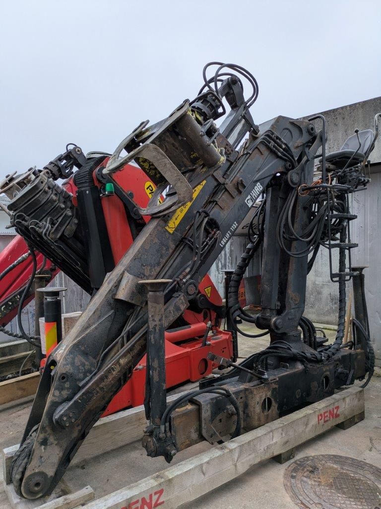 hydraulicka ruka Palfinger Loglift 115Z80 lesovoz kovošrot