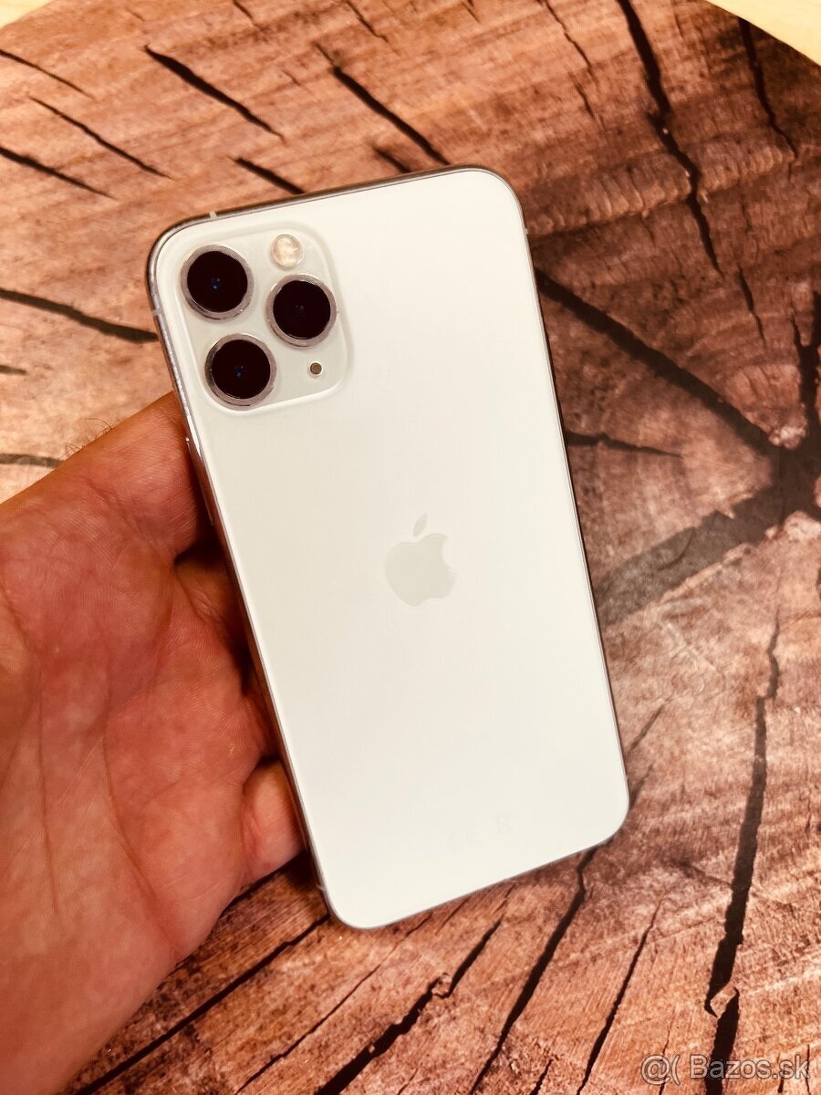 iPhone 11 pro 64 silver batéria 100% top stav