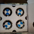 BMW kryt stredu kolesa - celá sada 4ks