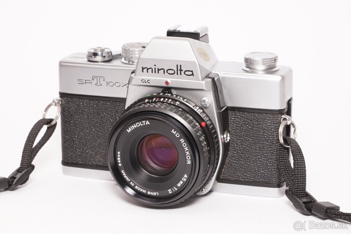Minolta SR-T 100X, Rokkor 45mm/2