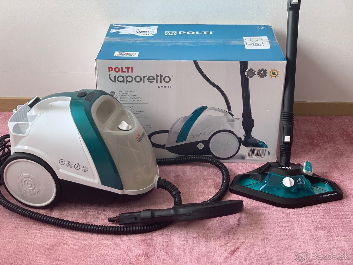Parný čistič Polti Vaporetto Smart 100 B biely