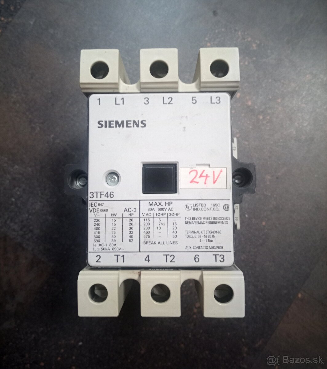 SIEMENS 3TF46 22-0AB0