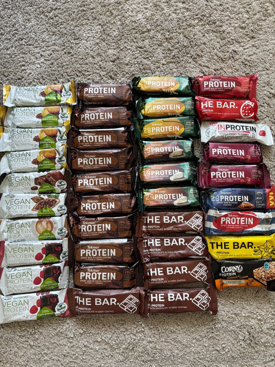 Proteinove tyčinky - Mix
