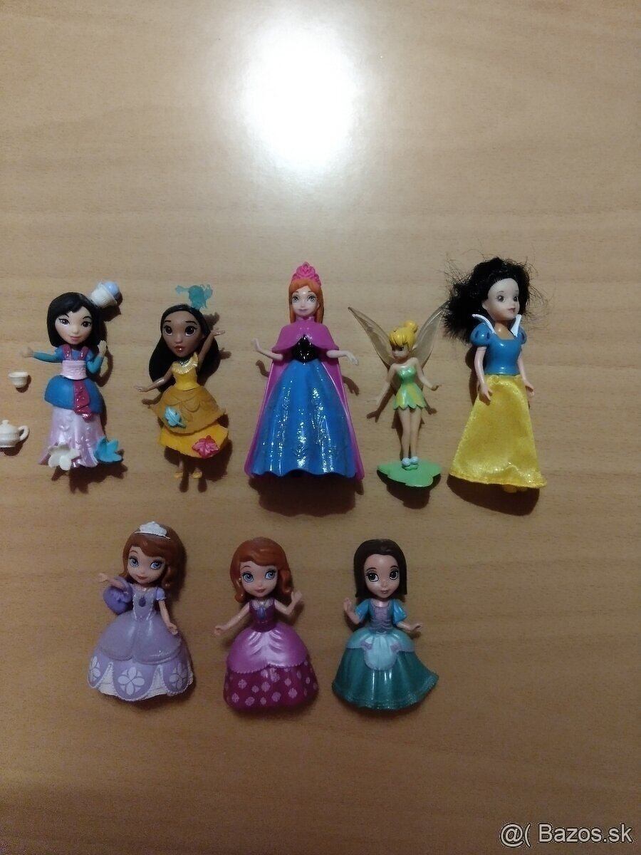 Disney figúrky - princezné od Hasbro a Mattel