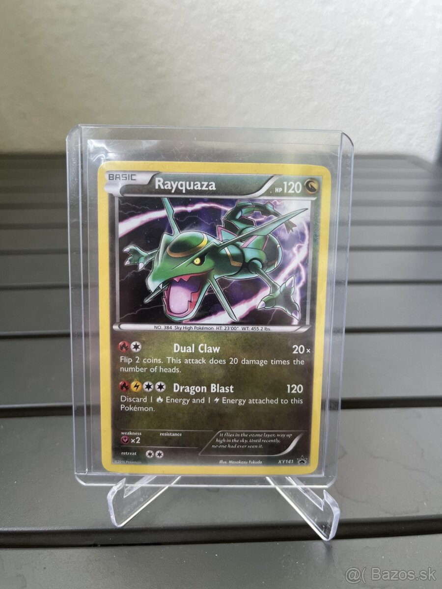 Pokemon karty - Rayquaza