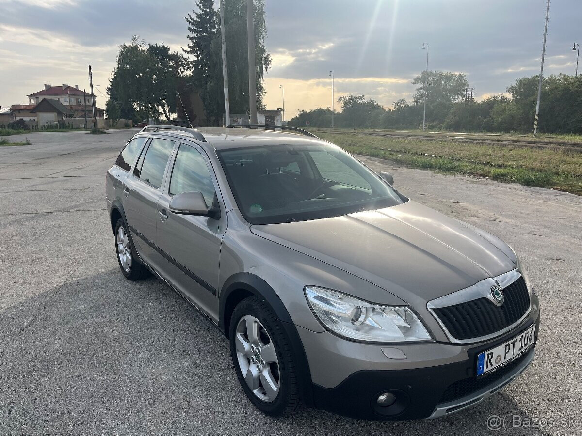 Skoda Octavia 2 Scout 2.0 TDI 4x4 r.v 2010 xenon tazne