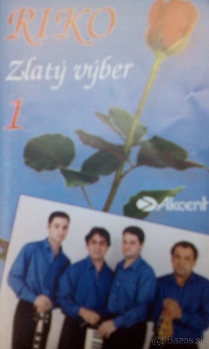 Kúpim originál MC kazety skupina Riko