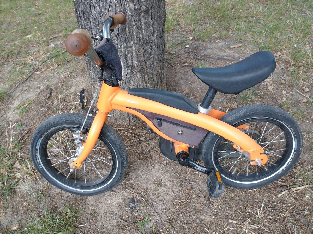 BMW Kidsbike 2v1 bicyklik + odrazadlo