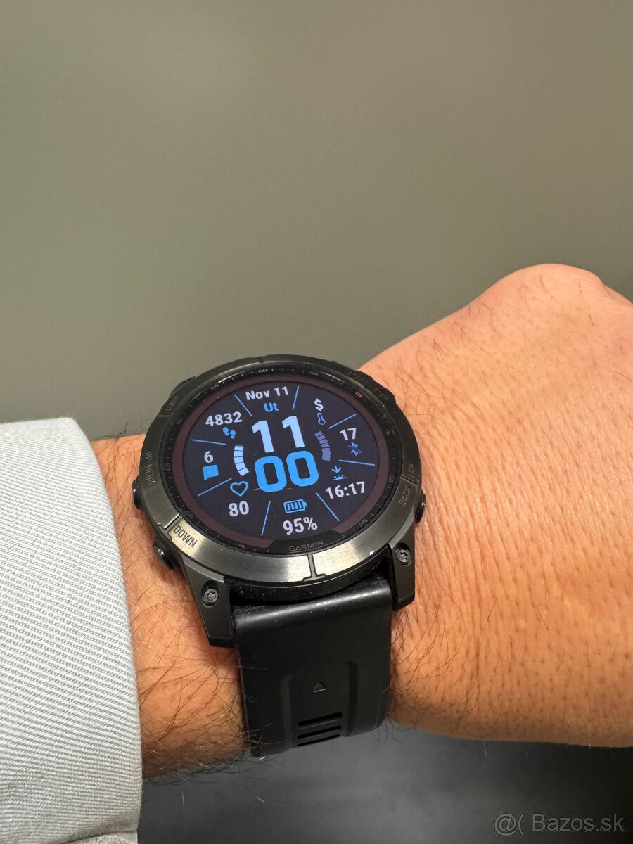 Garmin fenix 7X Sapphire Solar - Titan Carbon