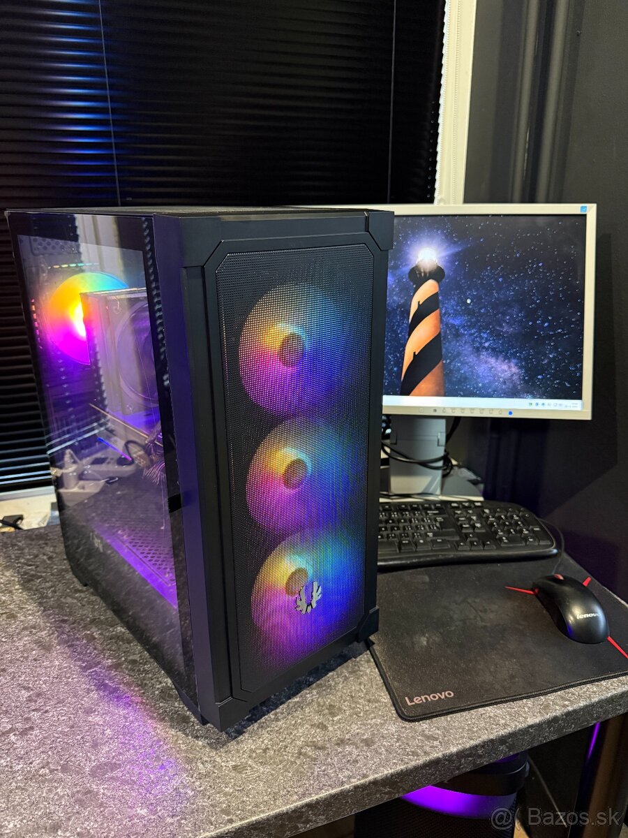 Herný PC i7-10700F / RTX 3070 / 64GB / SSD + HDD / RGB