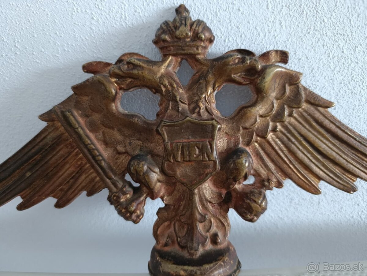 Velká a těžká RU orlice / R-U orel. WIEN .