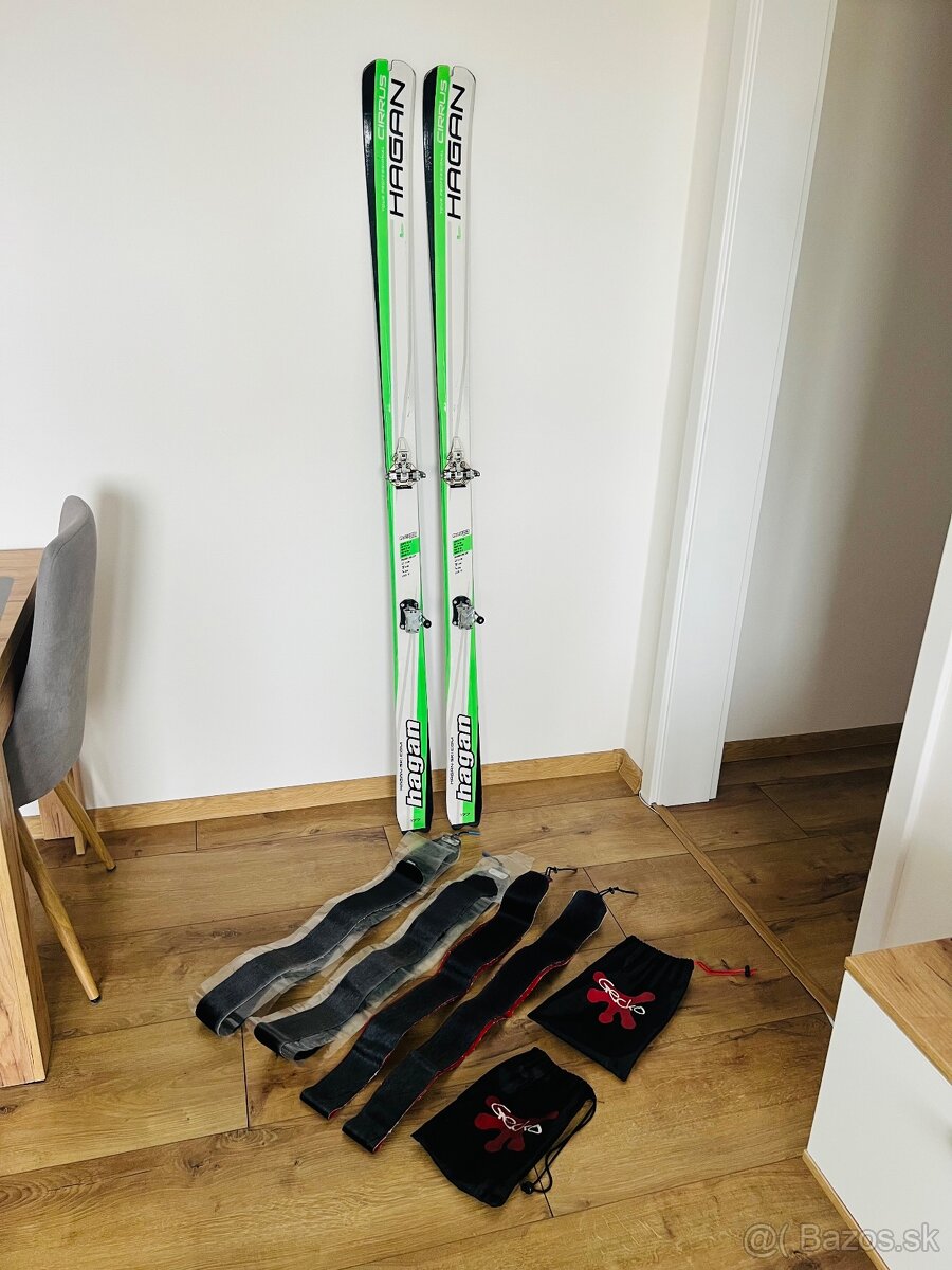 Skialp set Hagan Cirrus 177cm, Dynafit Speed Turn 2, 2x pásy