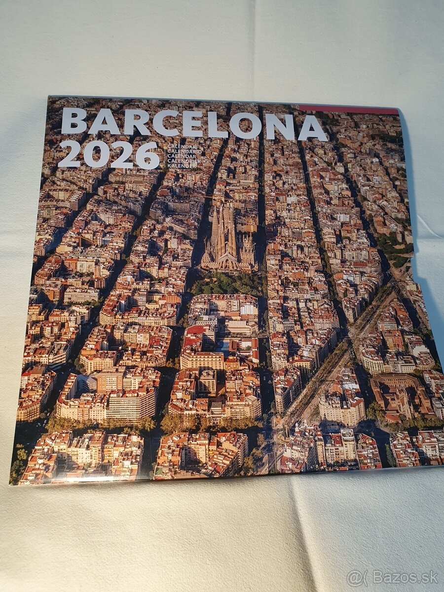 BARCELONA 2026 – KALENDÁR NÁSTENNÝ