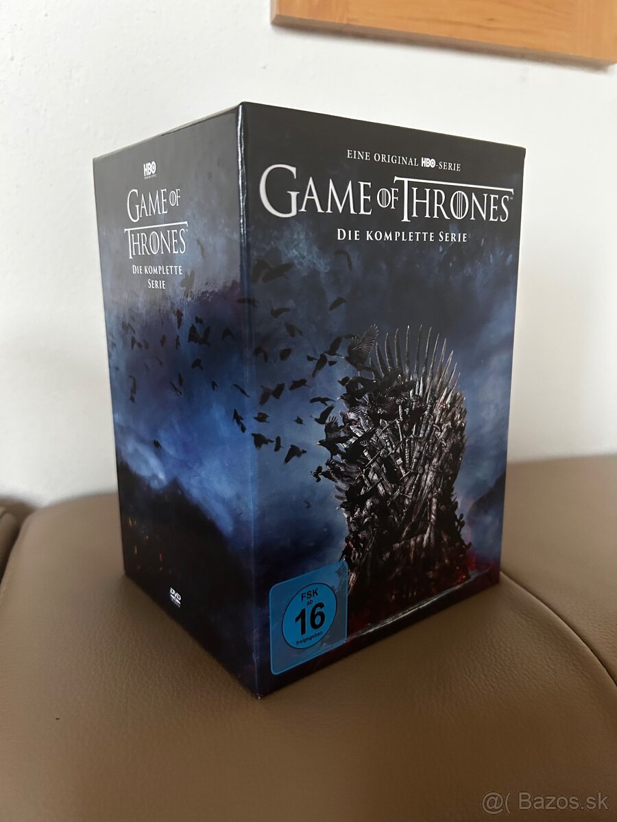 Game of thrones- kompletna seria DVD (vsetky diely a serie)