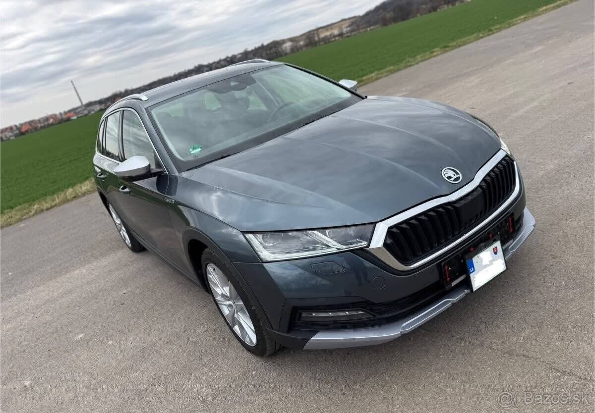 Škoda Octavia 4, Scout, 2.0TDI, 147kW, automat, 4x4, 2021