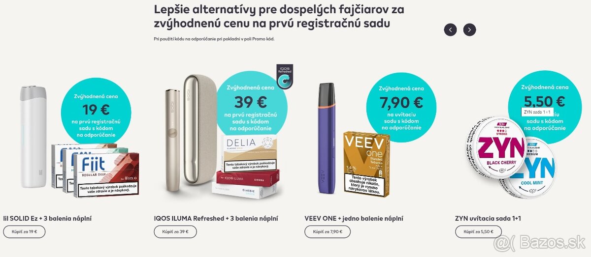 Zľavový Kod na IQÔS zariadenia: MGM-uxiEdYkp