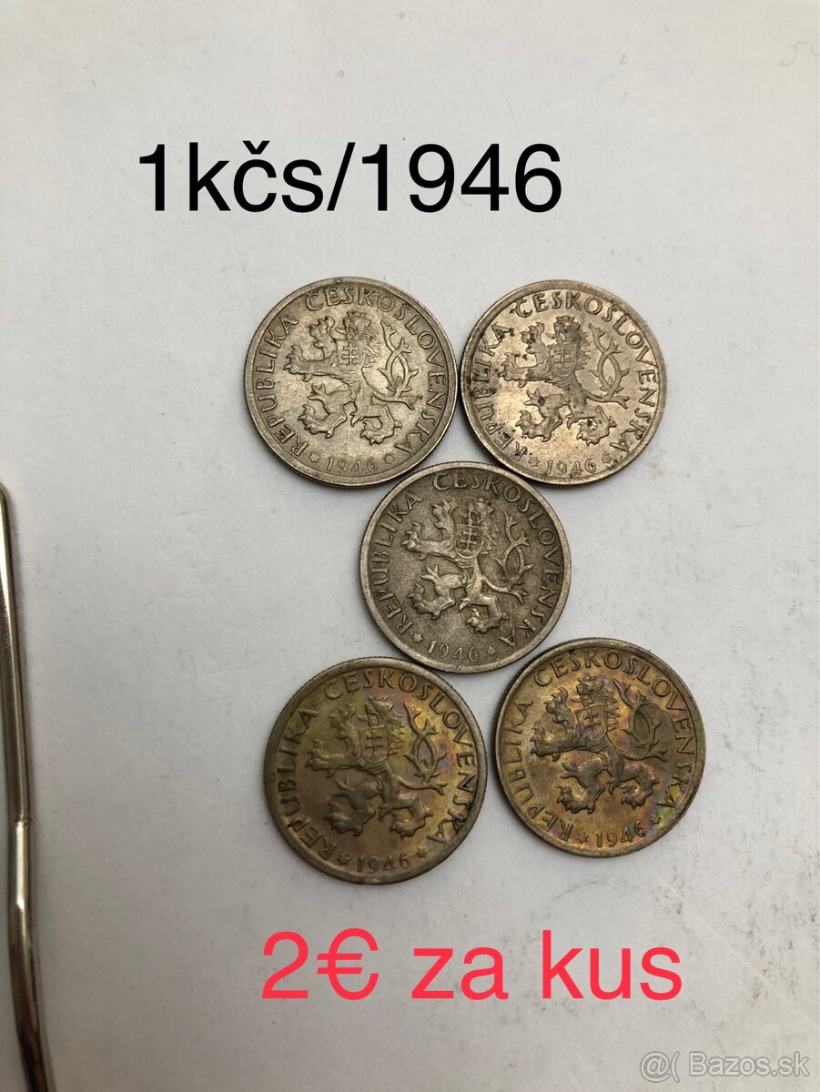 Mince (1kčs/1946/1950/1951)