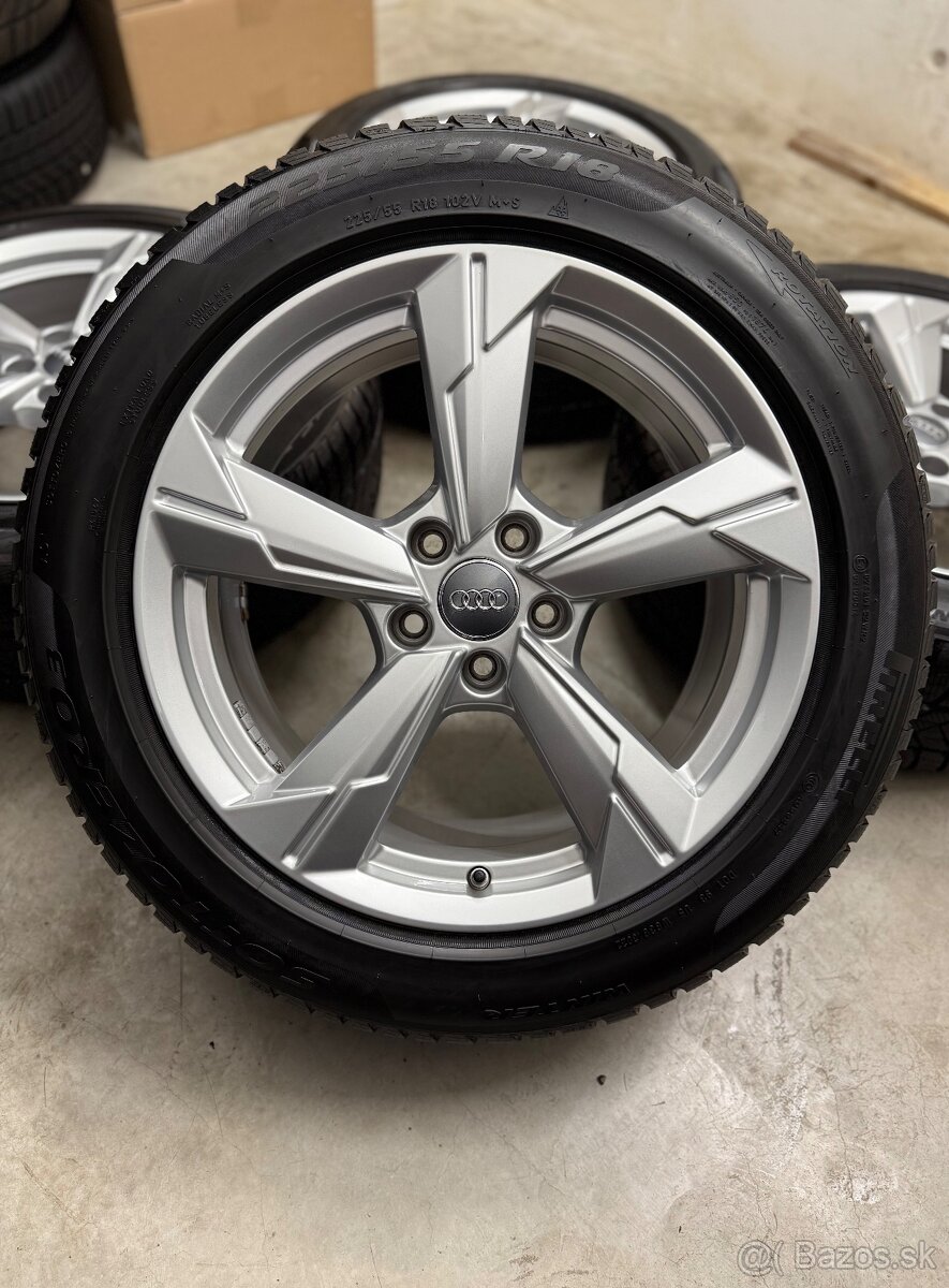 Zimná sada 5x112 R18 , 225/55/18 Audi A6 C8 , A7 4K - Rotor