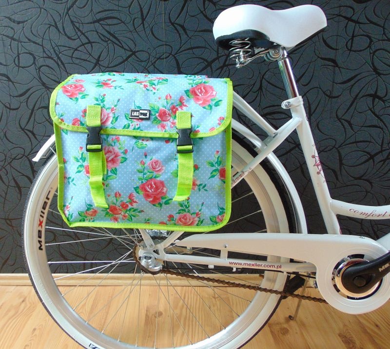 Dvojitá taška na zadný nosič bicykla 32 litrov LASTPACK nová