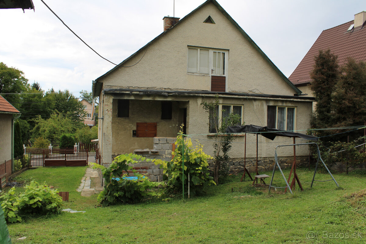 SPEKTRUM REALITY- Na predaj 4-izbový rodinný dom s pozemkom 