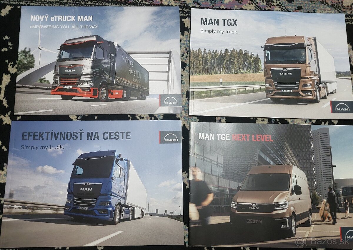 📚Ponúkam na predaj originálne katalógy MAN 📚