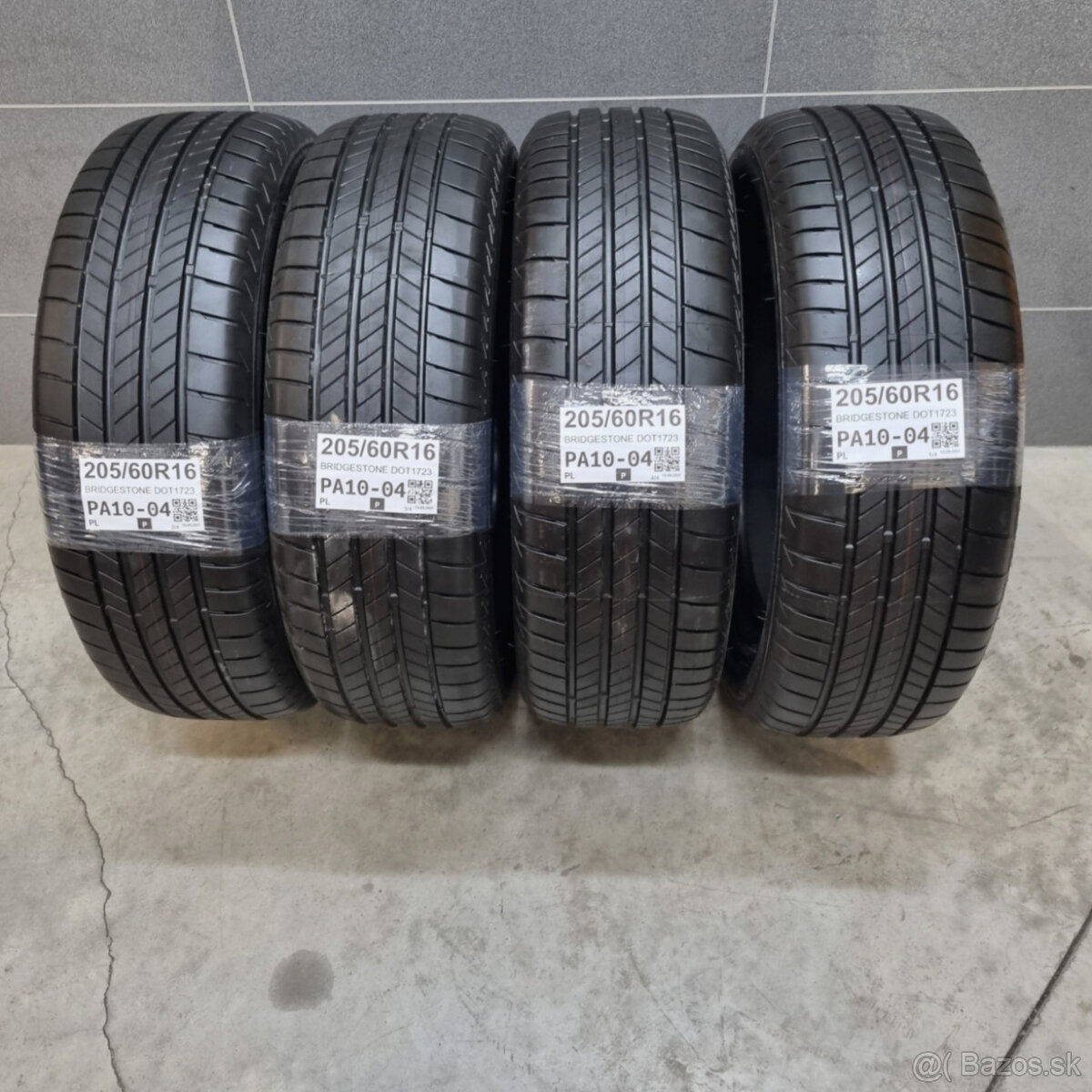 Letné pneumatiky 205/60 R16 BRIDGESTONE