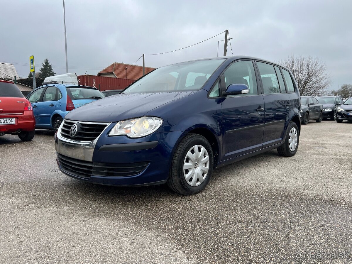 VW Touran 1.9TDI diesel, 77kW, MT/6, rok:2007.