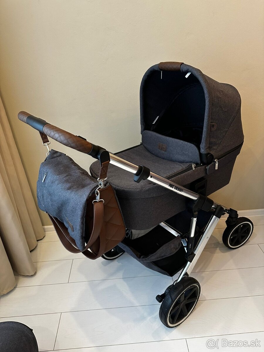 Kočík ABC Design Salsa 4 Air asphalt Diamond