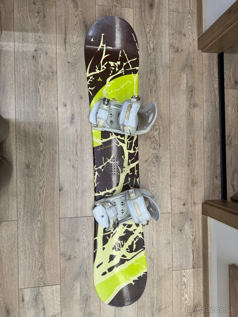 Snowboard doska + viazanie