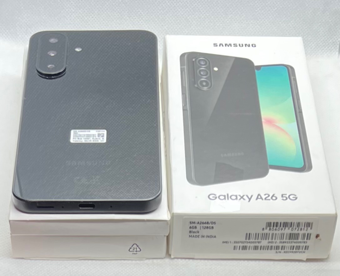 SAMSUNG GALAXY A26 black 8/128GB
