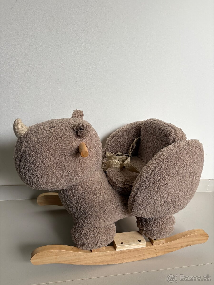 NATTOU Hojdacka plysovy nosorozec
