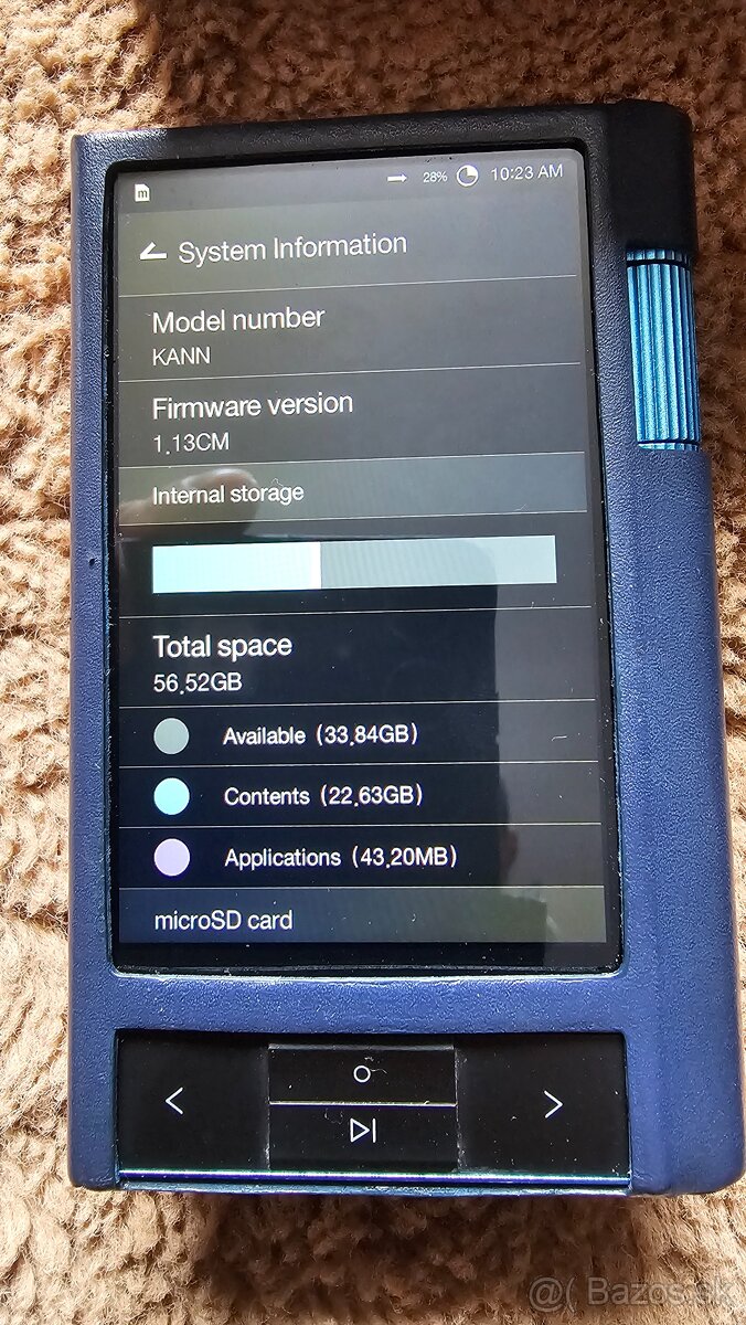 Astell Kern KANN + sluchadla BW