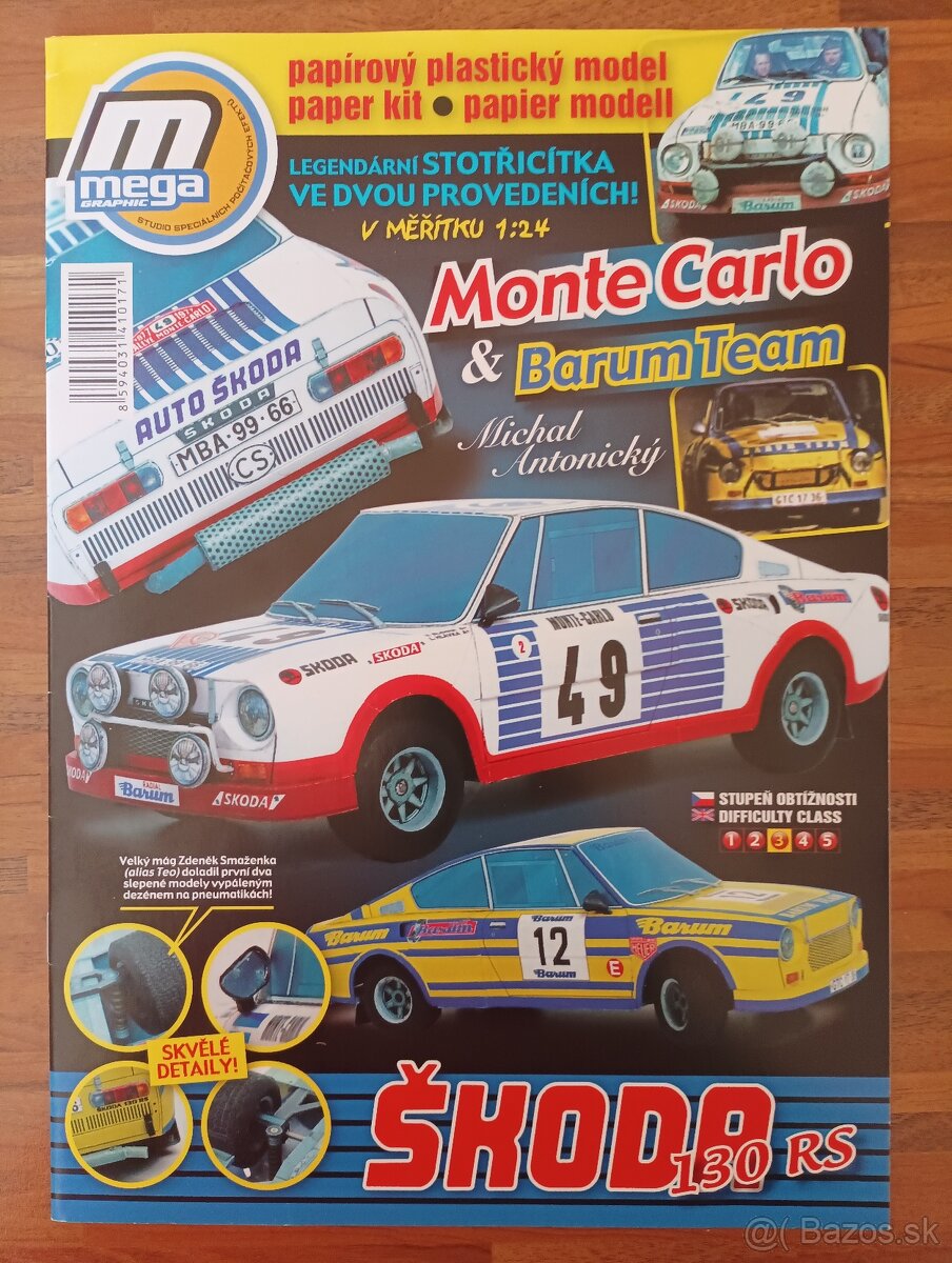 Vystrihovánka Škoda 130RS