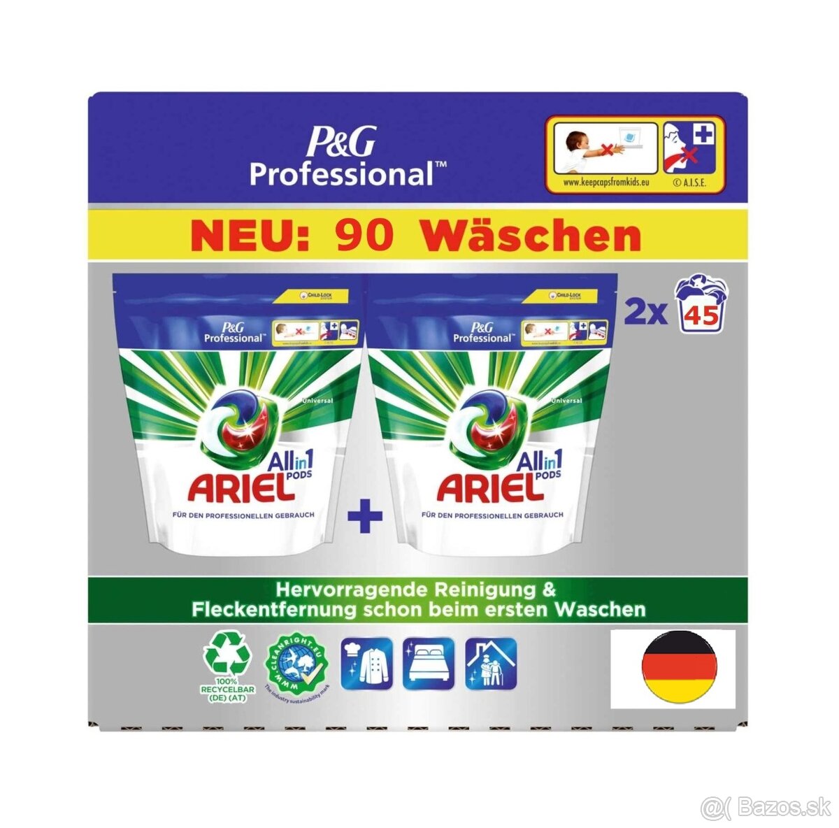 Ariel professional All in 1 universal kapsule 45ks