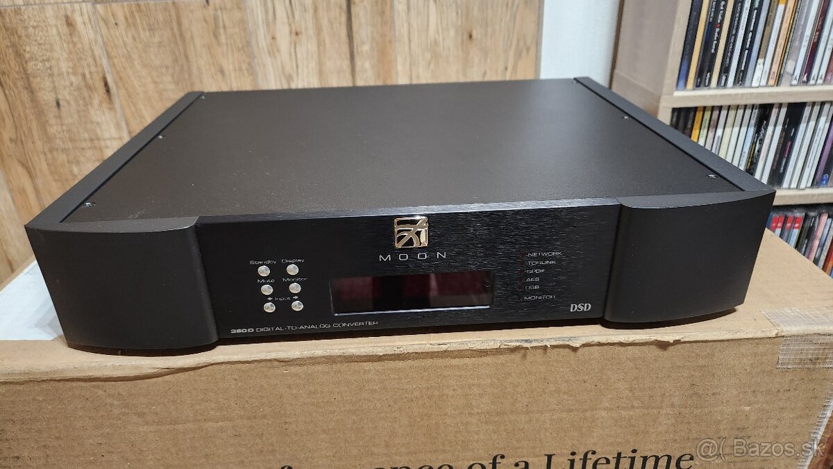 Streamer a DAC Simaudio Moon 380D TOP stav ZĽAVA