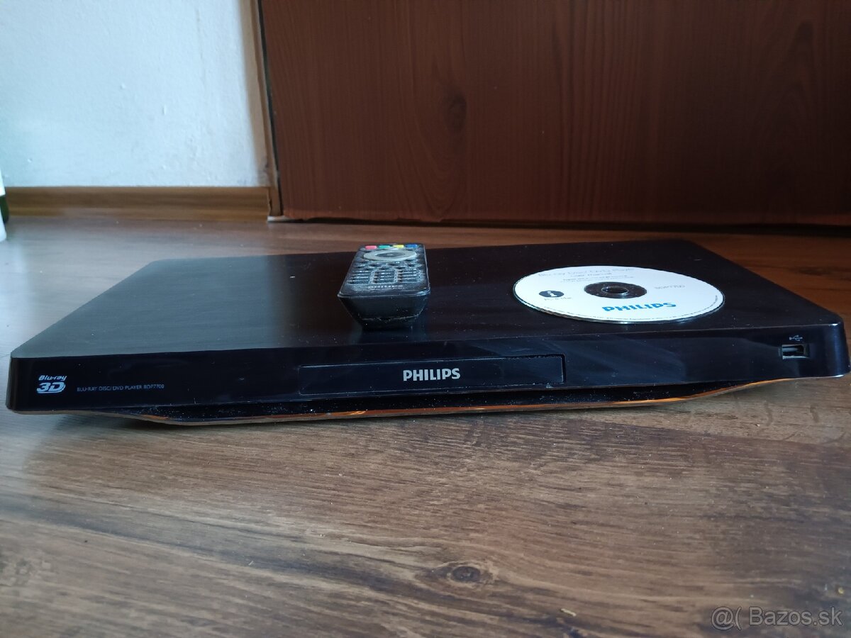 BluRay DVD 3D prehrávač Pfilips