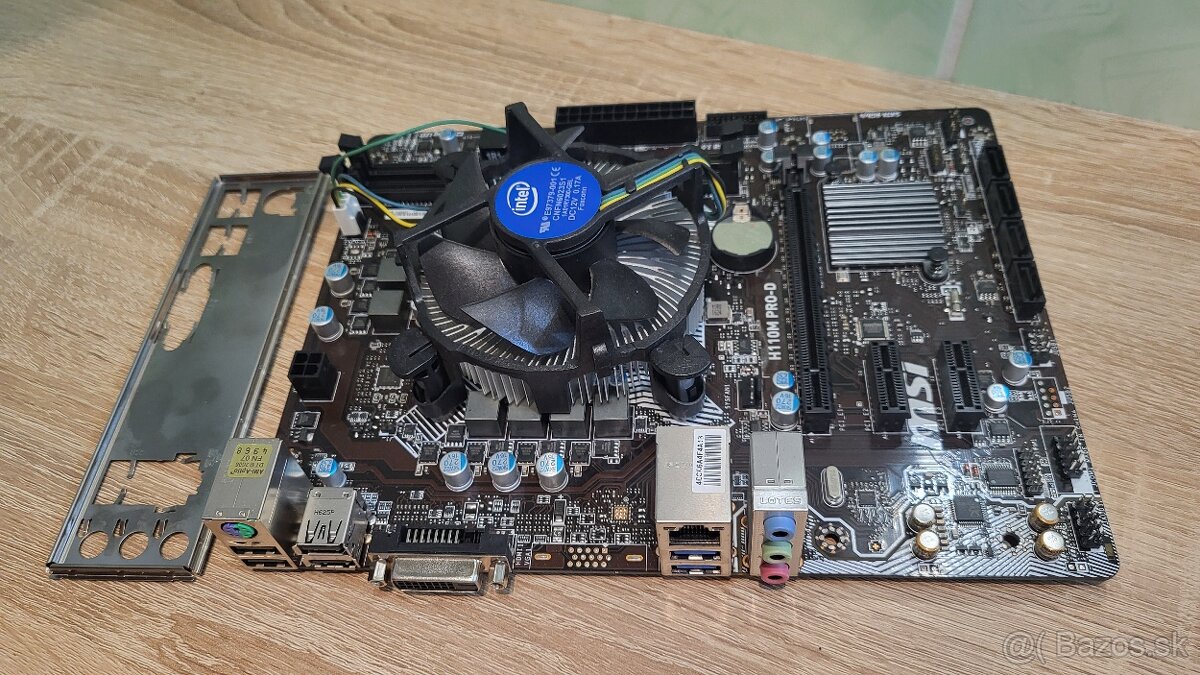 Zakladná doska MSI H110M PRO-D + procesork i5 6500