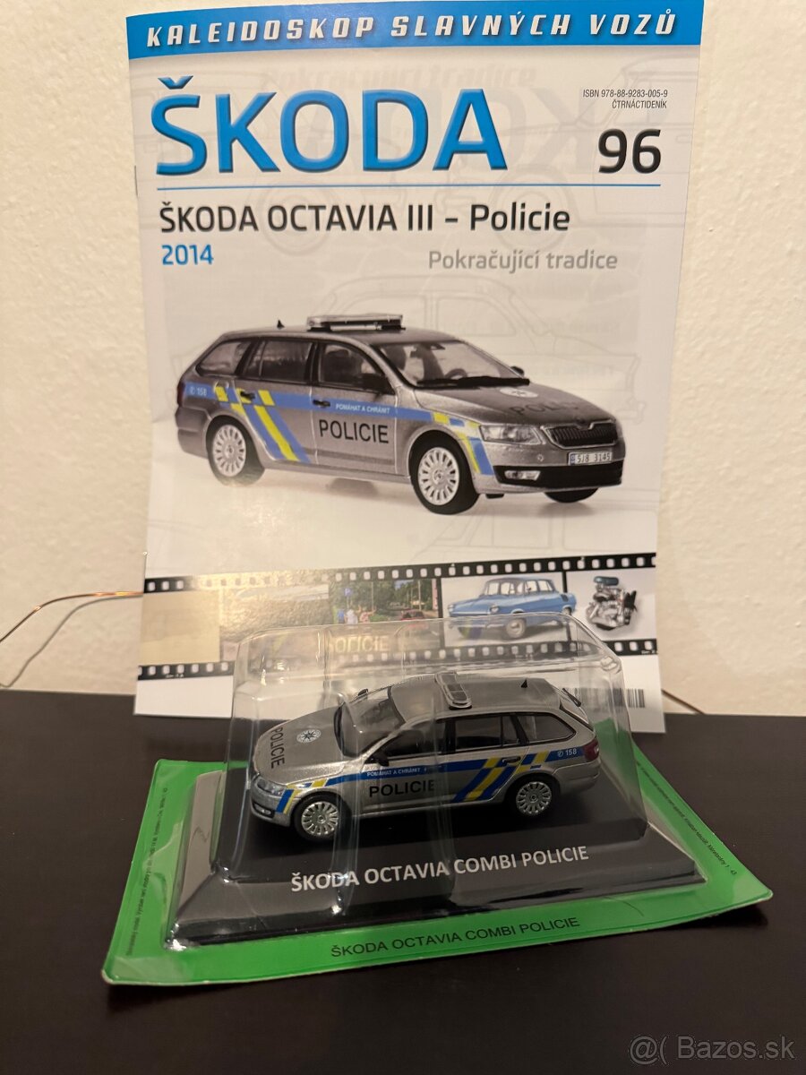 Škoda Octavia III Policie - 1:43 - Deagostini