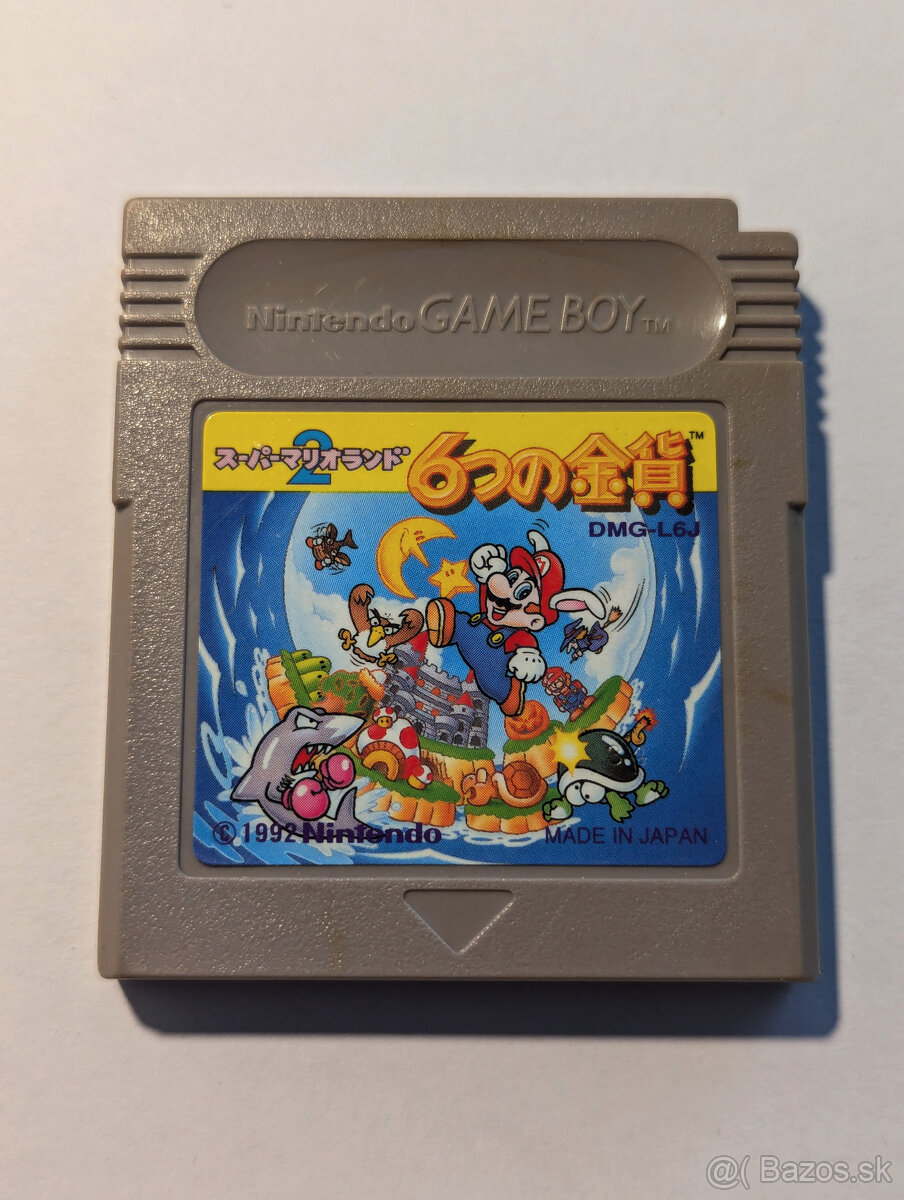 Super Mario Land 2 6 Golden Coins Nintendo Gameboy + obal