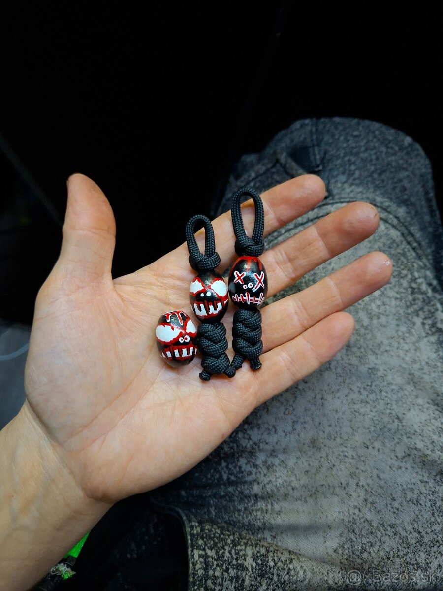 rucne robene BEADS privesky na noz kluce